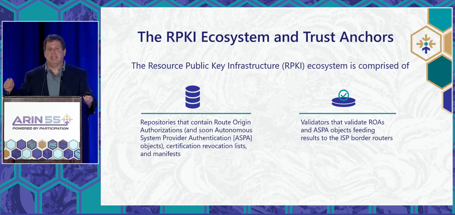 Mark Kosters presents on the ARIN Trust Anchor