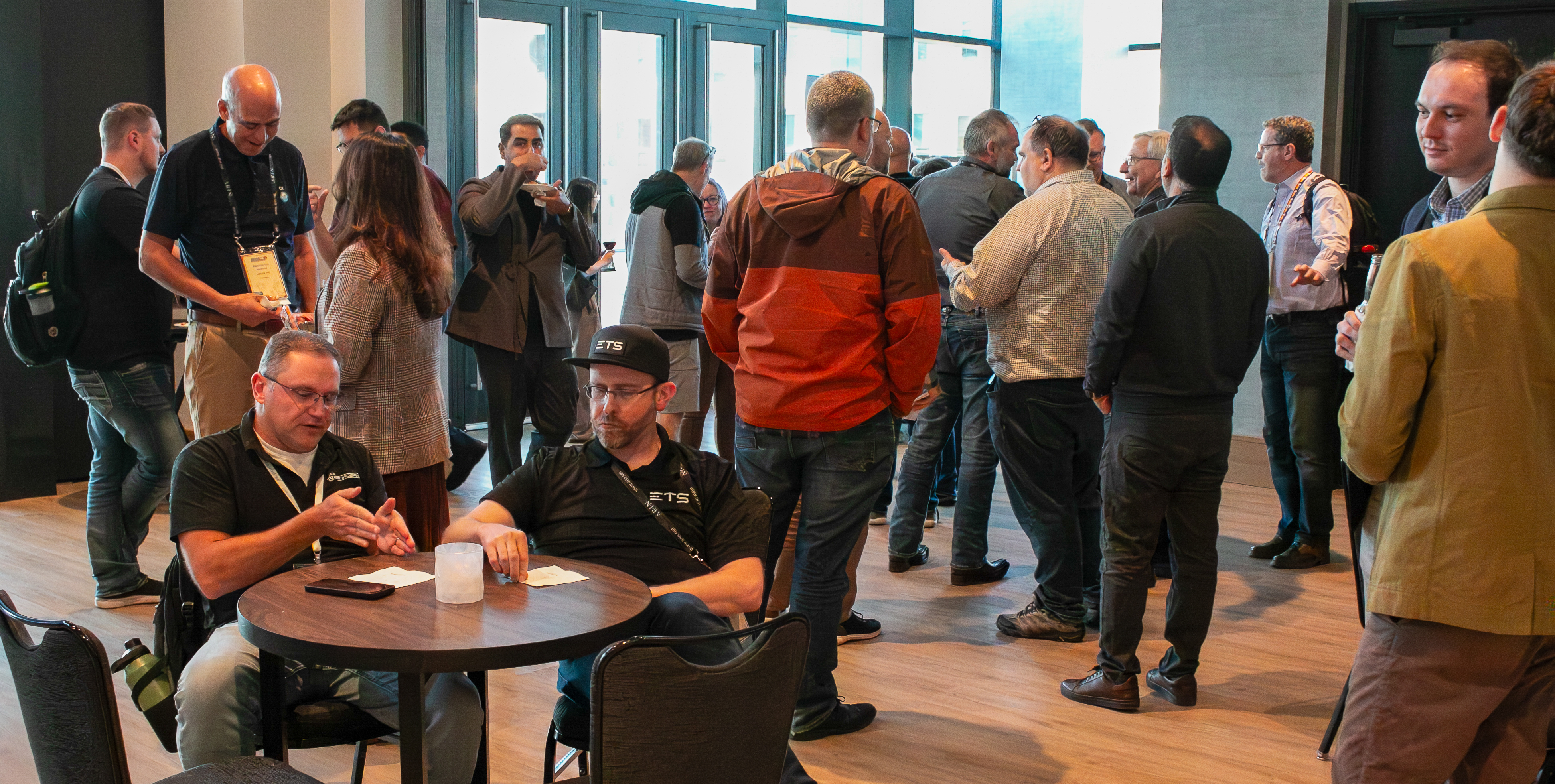 Attendees at the ARIN 56 Welcome Reception